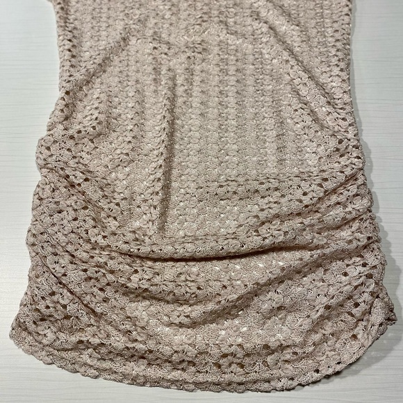 TAN LACE TOP - Picture 2 of 2